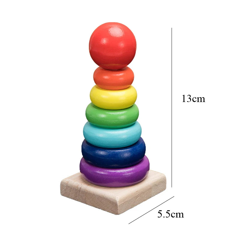 Montessori 3D Wooden Puzzles for Kids - Educational Learning Toy