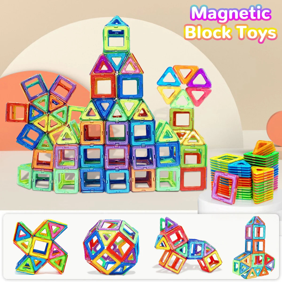 STEM Magnetic Building Blocks – Creative Construction Toy for Kids
