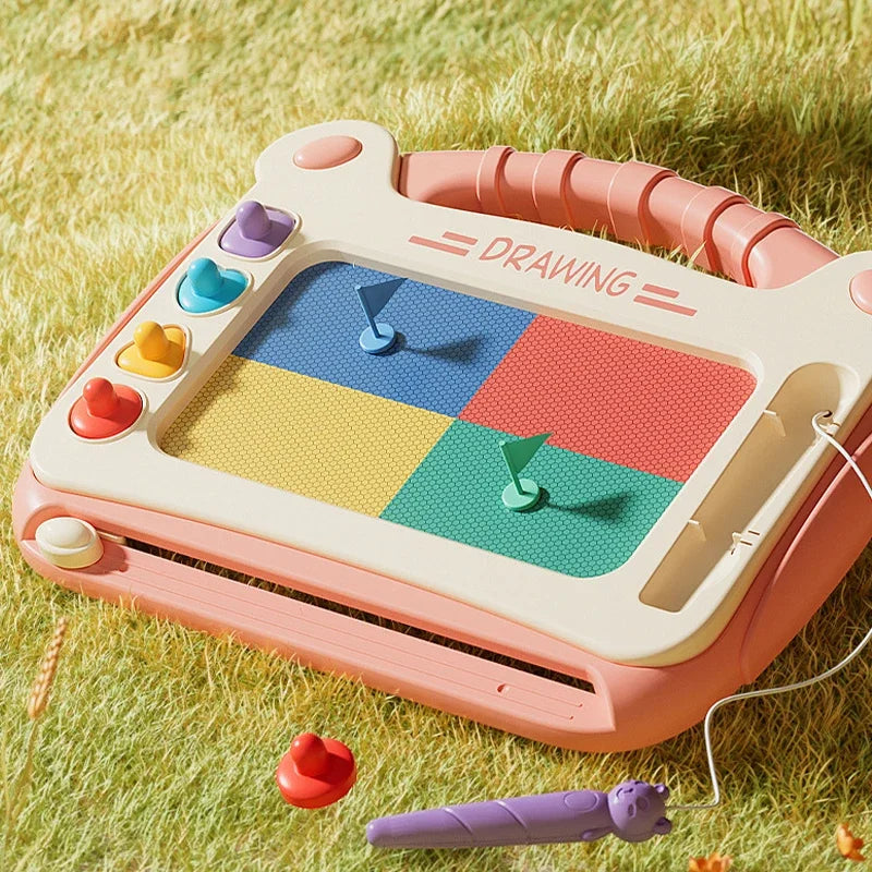 Magnetic Drawing Board for Kids - Montessori Educational Toy 3+