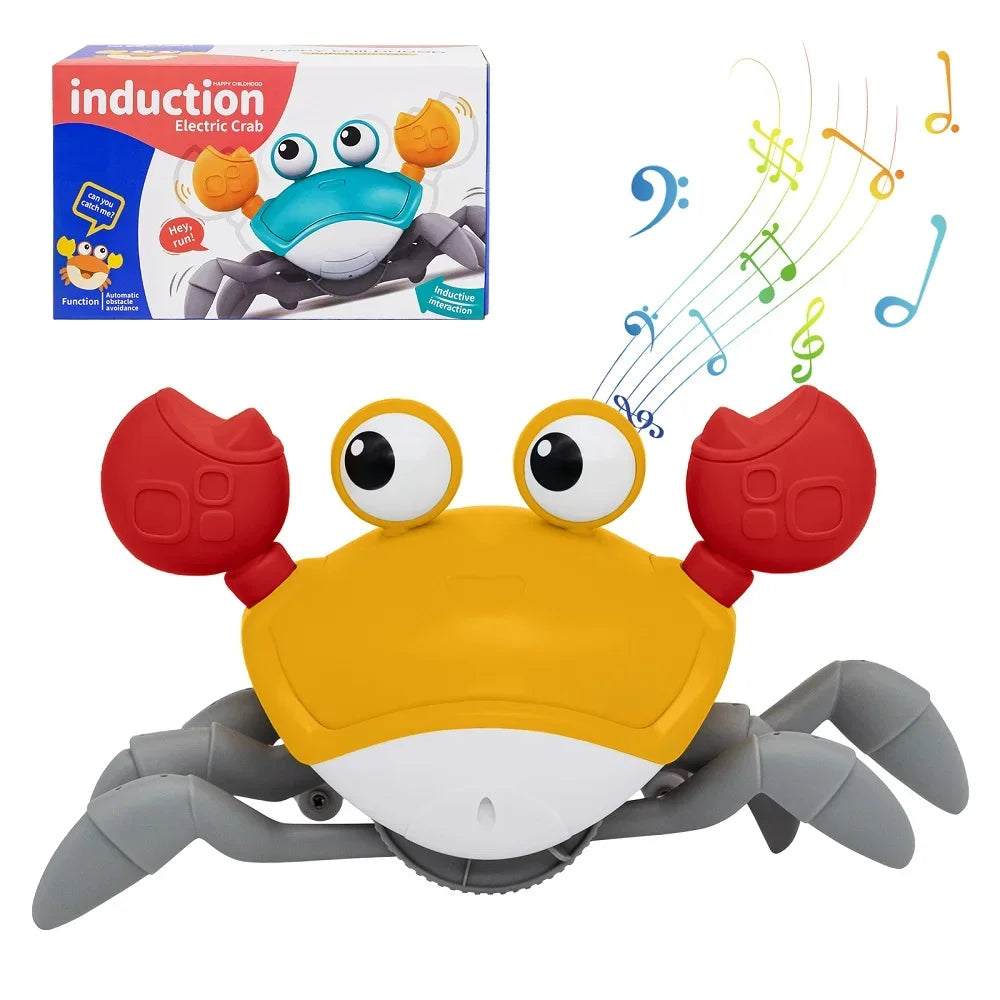 Dancing Crab Toy – Interactive Crawl & Escape Fun for Babies