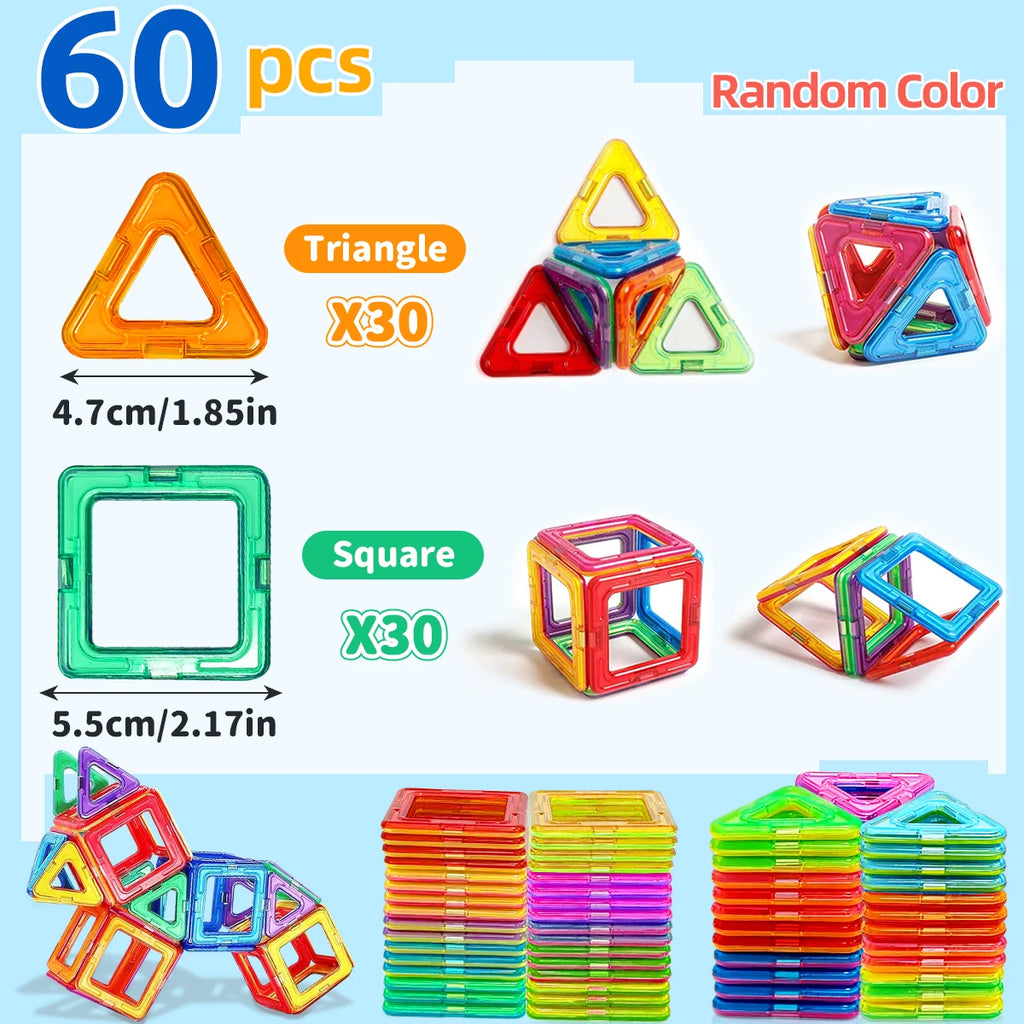 STEM Magnetic Building Blocks – Creative Construction Toy for Kids