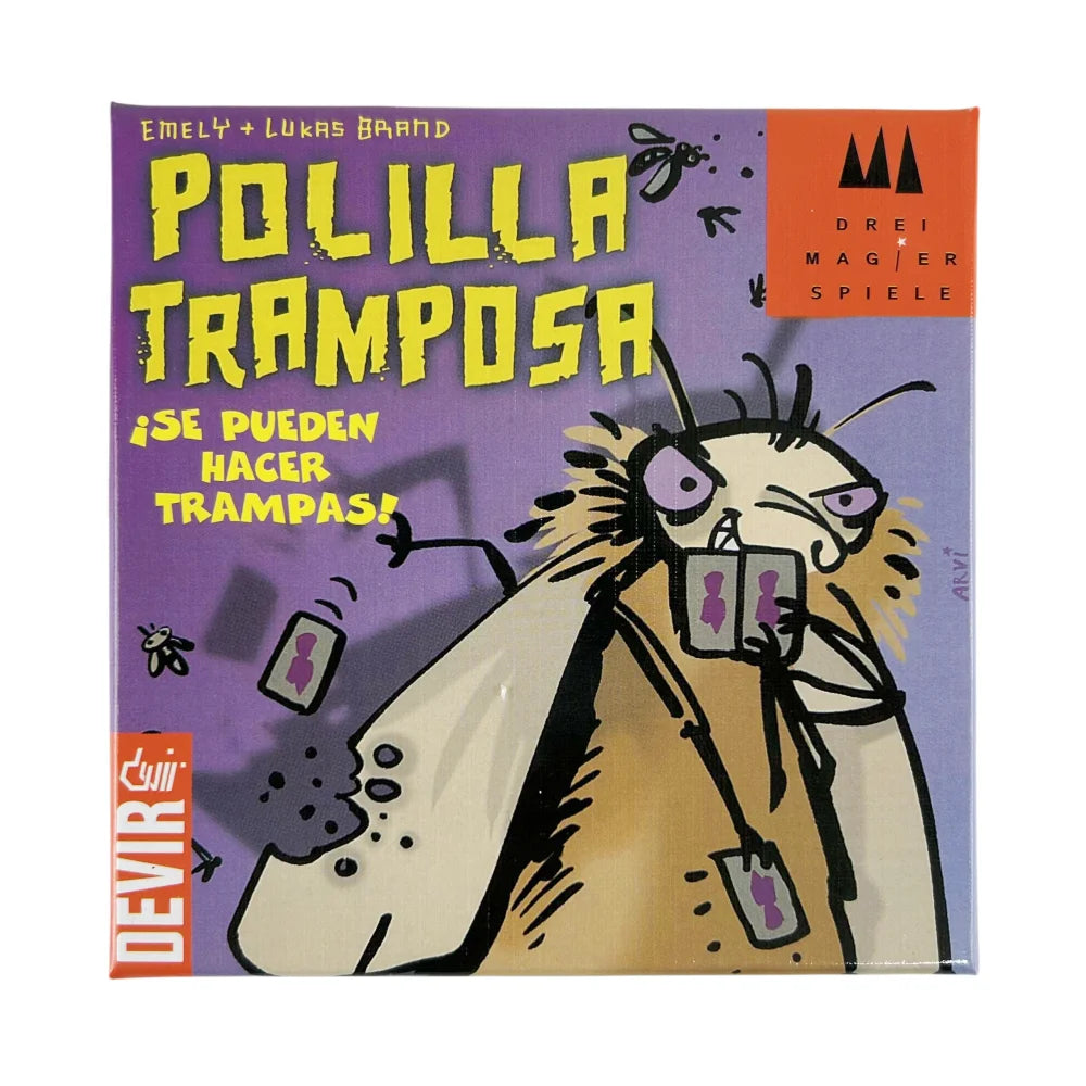 Cheating Moth Card Game - Fun Bluffing Game for Kids & Families