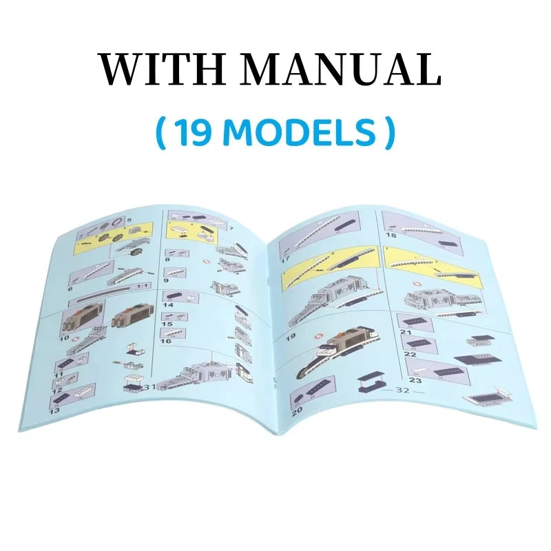 STEM Building Blocks Set – 548 Piece Educational Construction Toy