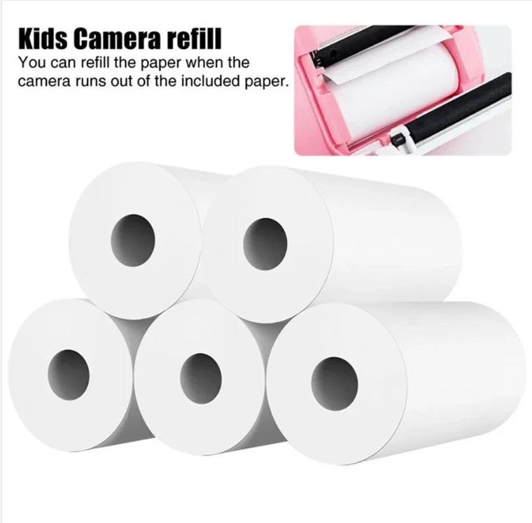 Kids Instant Print Camera - 1080P HD Digital Camera with Printer