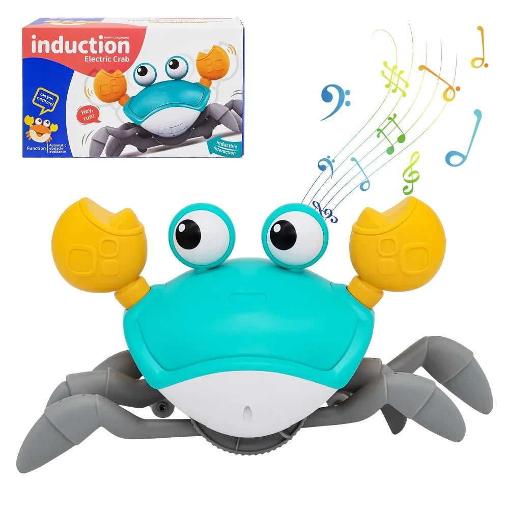 Dancing Crab Toy – Interactive Crawl & Escape Fun for Babies
