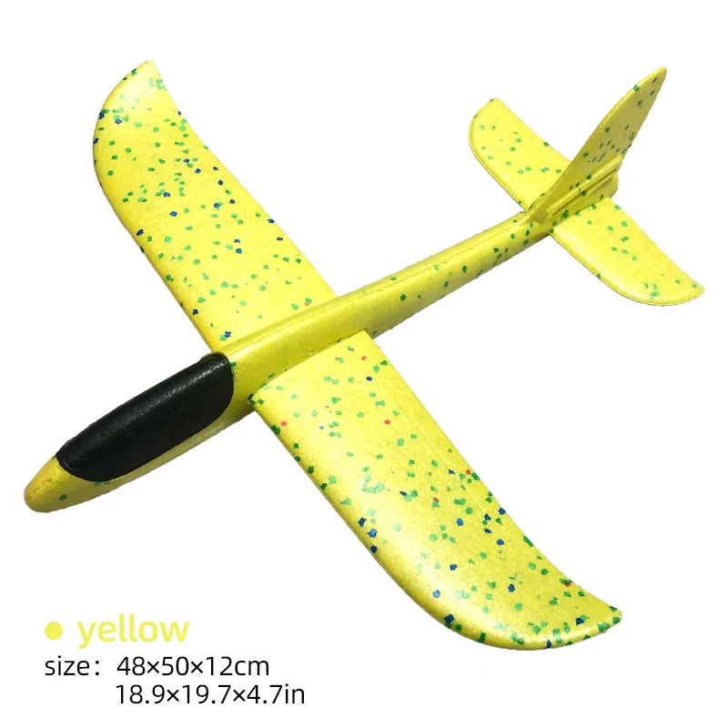 Foam Glider Plane 50cm - Hand Launch Airplane Toy