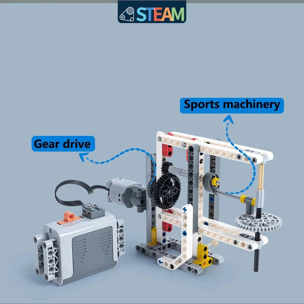 STEM Building Blocks Set – 548 Piece Educational Construction Toy