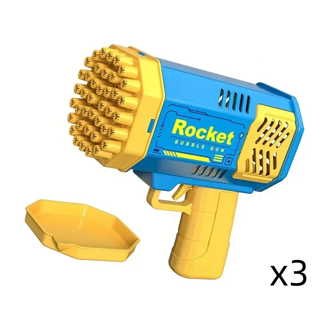 40-Hole Electric Bubble Gun for Kids – Outdoor Bubble Blower Toy