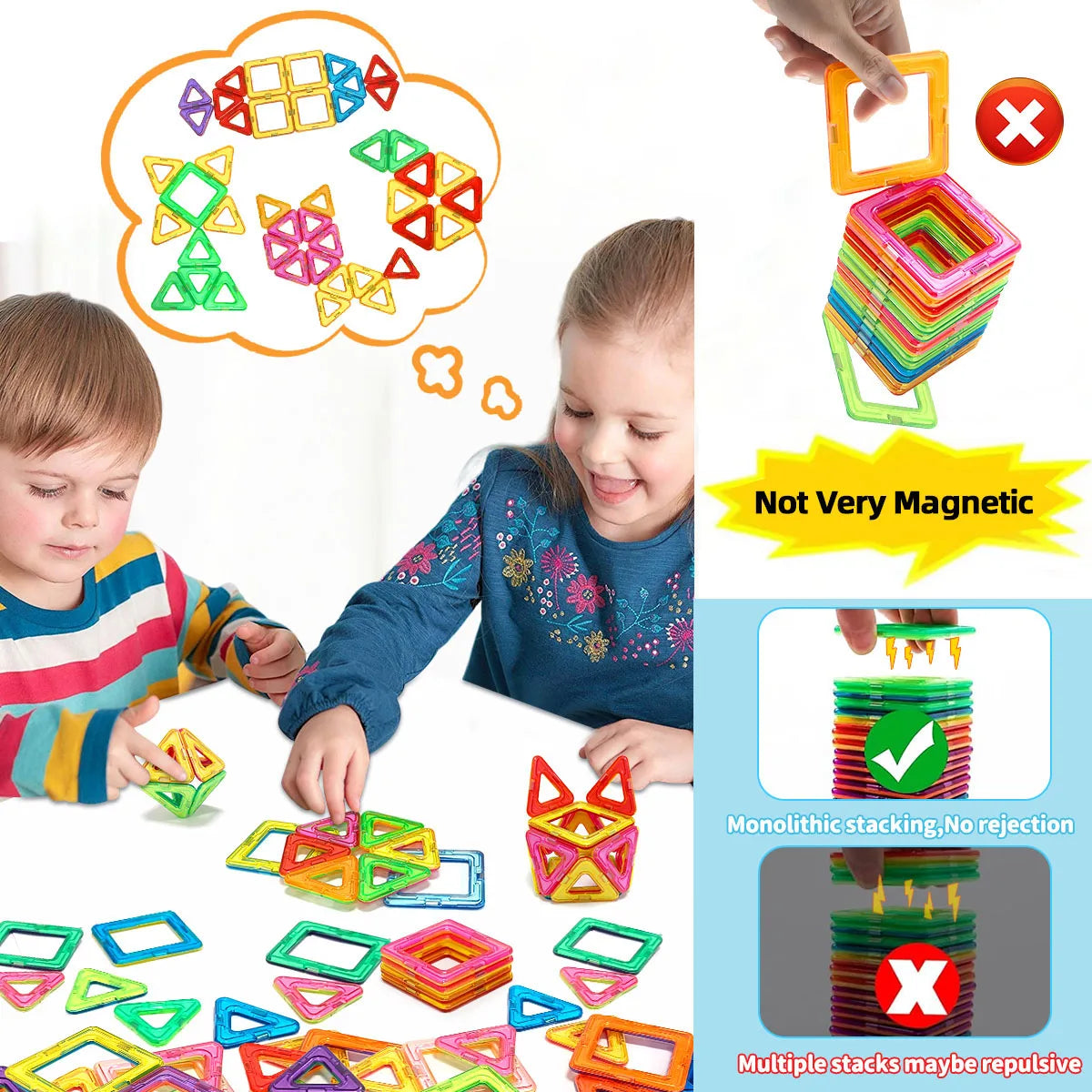 STEM Magnetic Building Blocks – Creative Construction Toy for Kids