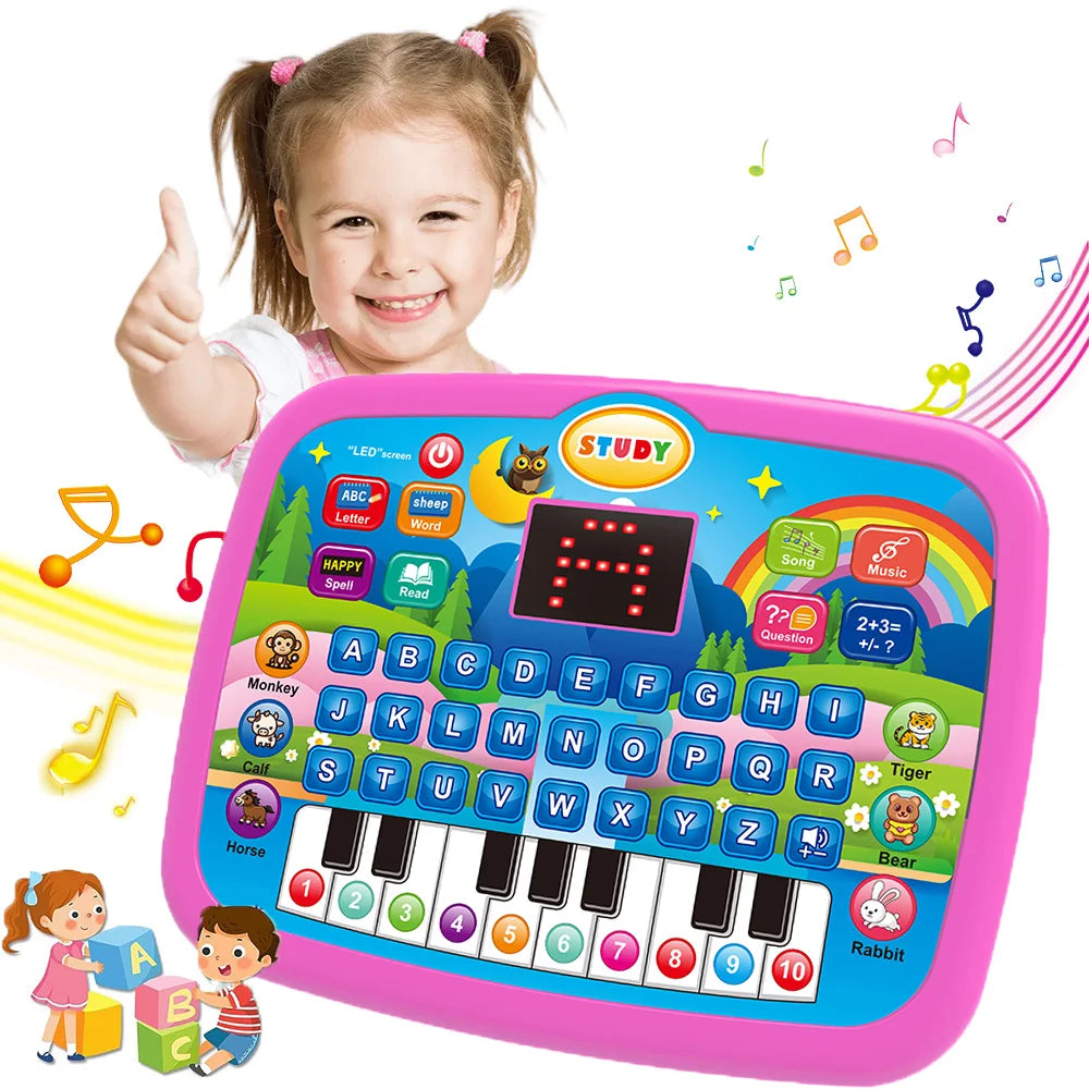 Educational Learning Tablet for Kids 3+ - Math, Literacy & Music
