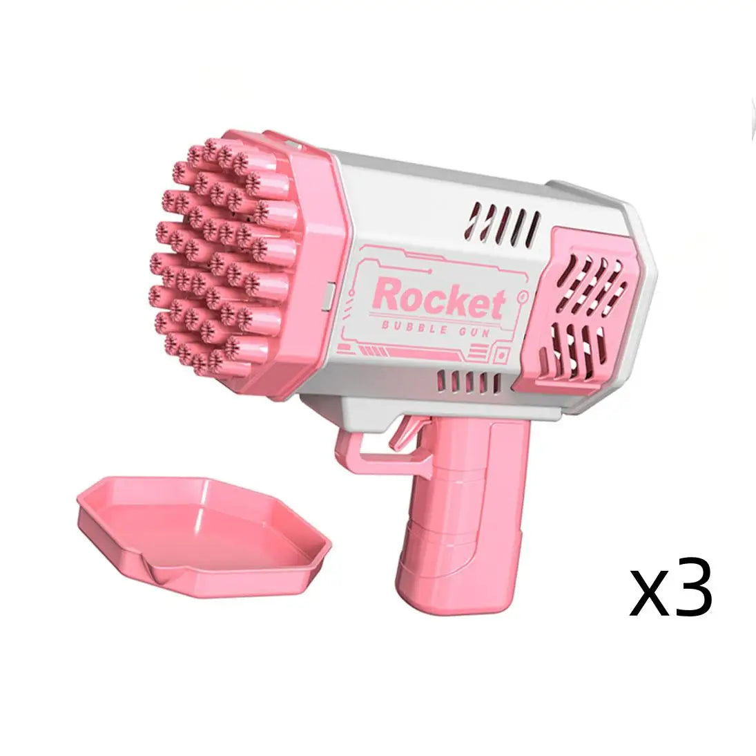 40-Hole Electric Bubble Gun for Kids – Outdoor Bubble Blower Toy