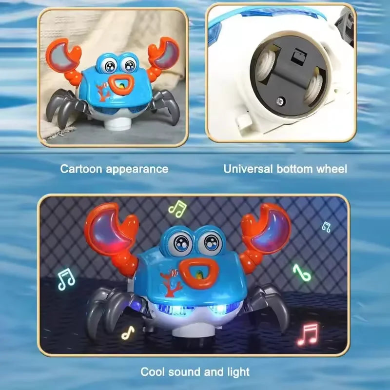 Dancing Crab Toy – Interactive Crawl & Escape Fun for Babies