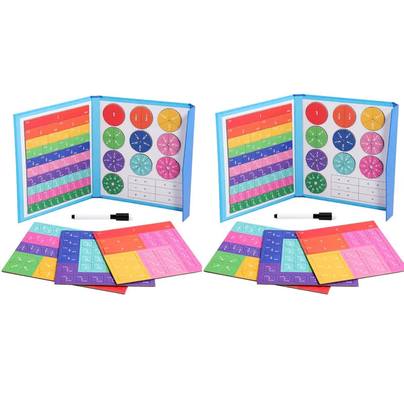 Magnetic Fraction Puzzle - Montessori Educational Game