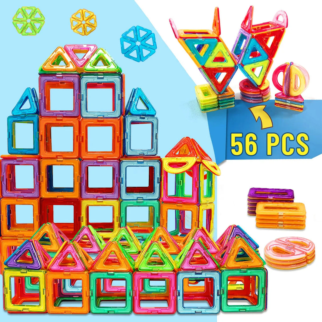 STEM Magnetic Building Blocks – Creative Construction Toy for Kids