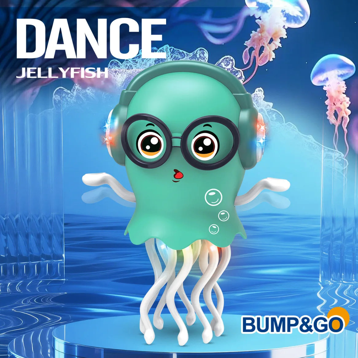 Interactive Dancing Jellyfish & Squid Toy – Fun Electronic Pet for Kids & Toddlers