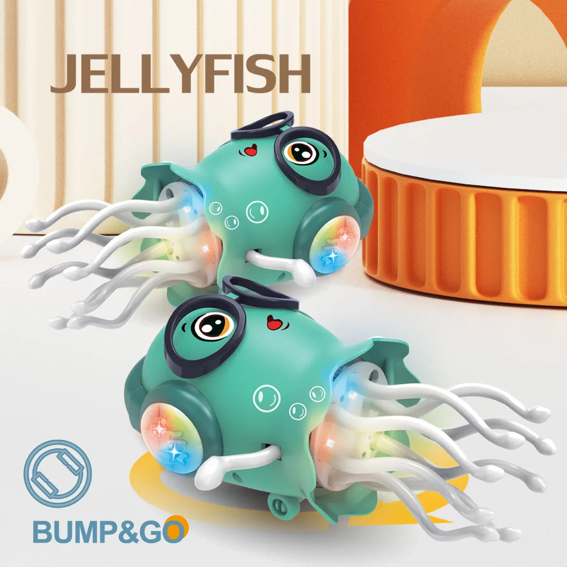Interactive Dancing Jellyfish & Squid Toy – Fun Electronic Pet for Kids & Toddlers