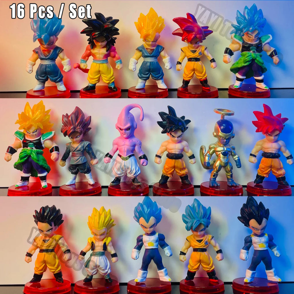 Dragon Ball Z Figures Set - 13 Character Collection
