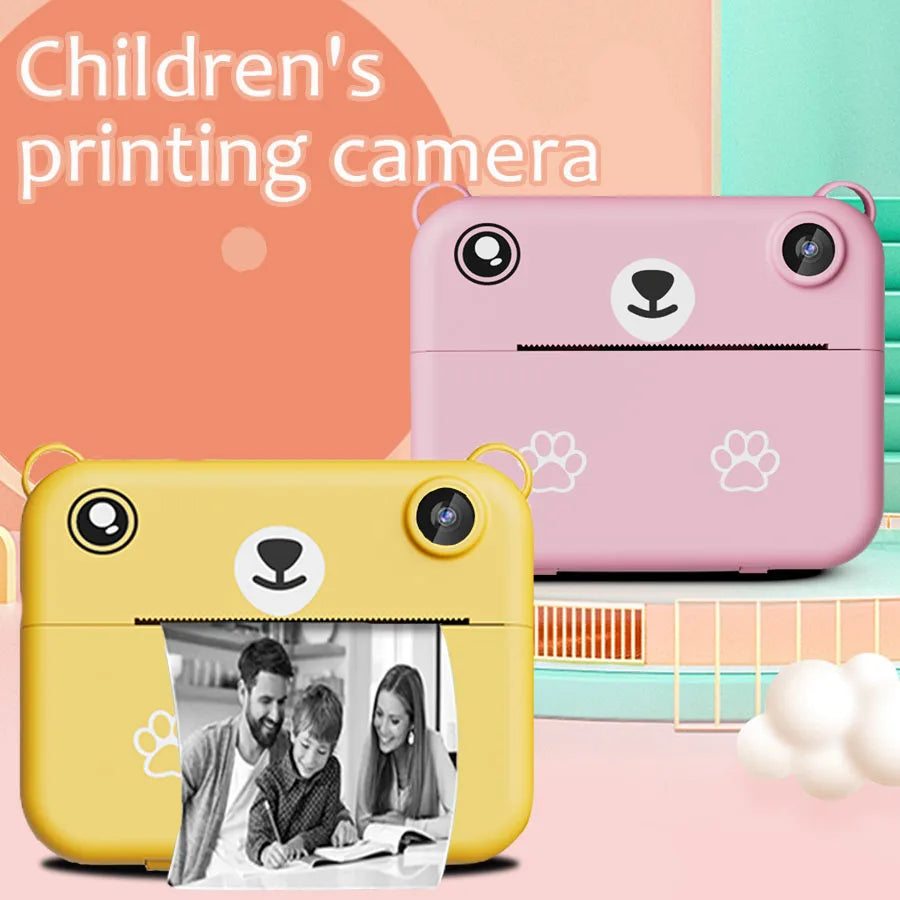 Kids Instant Print Camera - 1080P HD Digital Camera with Printer