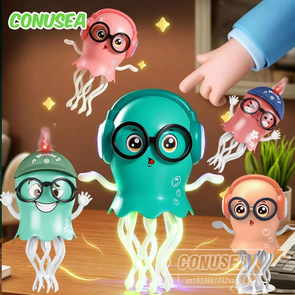 Interactive Dancing Jellyfish & Squid Toy – Fun Electronic Pet for Kids & Toddlers